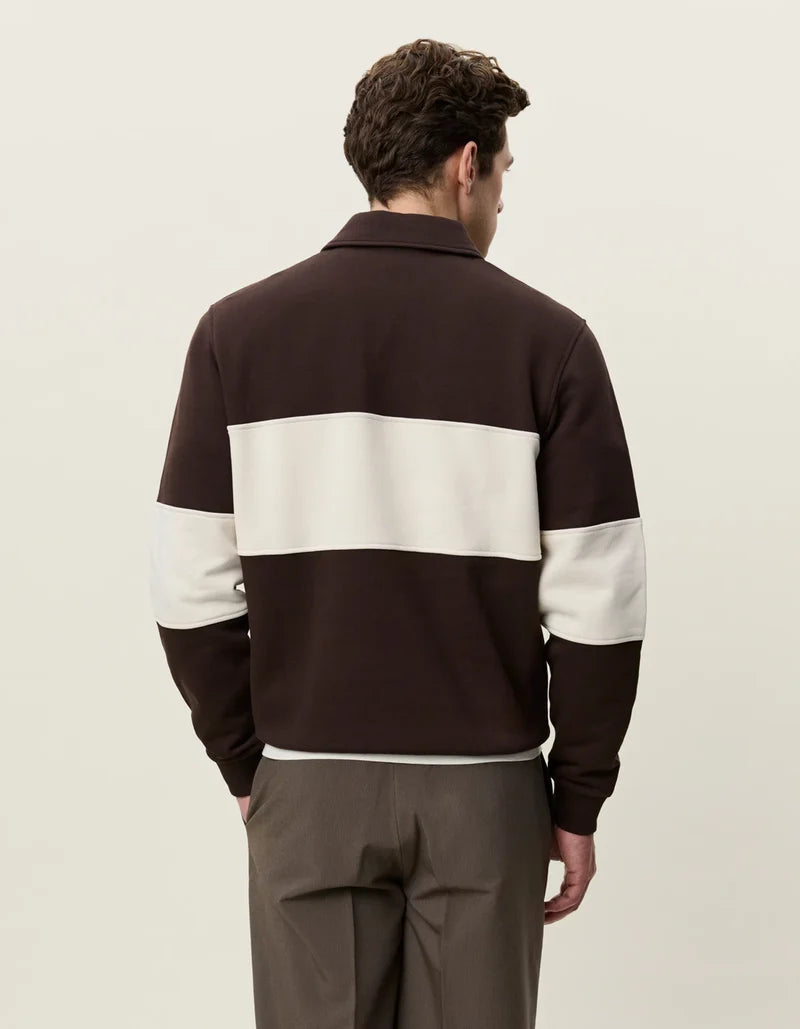 LES DEUX ZIPPER RUGBY SWEATSHIRT 1002492