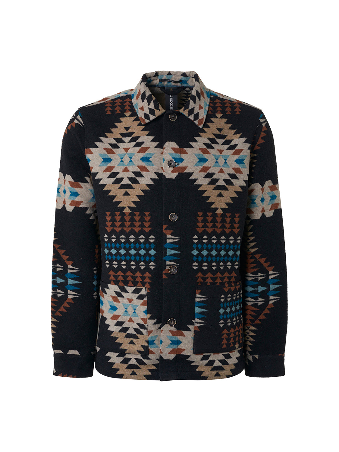 NO EXCESS PATTERN OVERSHIRT 21510905