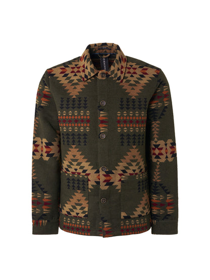 NO EXCESS PATTERN OVERSHIRT 21510905