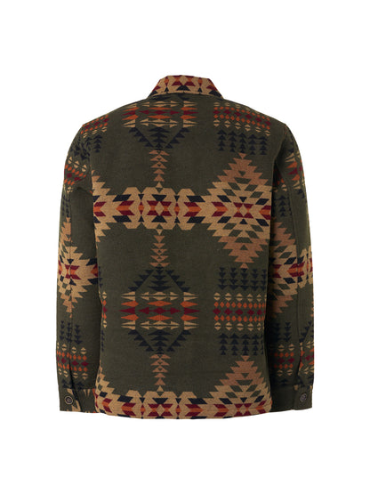 NO EXCESS PATTERN OVERSHIRT 21510905