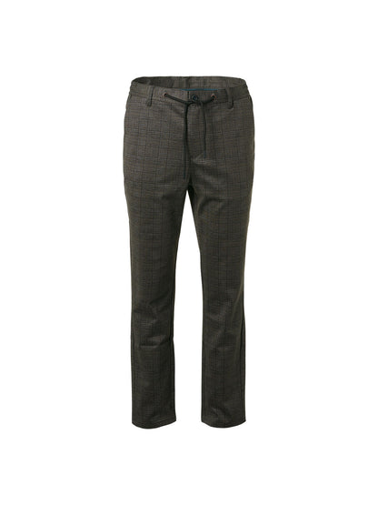 NO EXCESS JERSEY STRETCH CHECK TROUSER 217050805