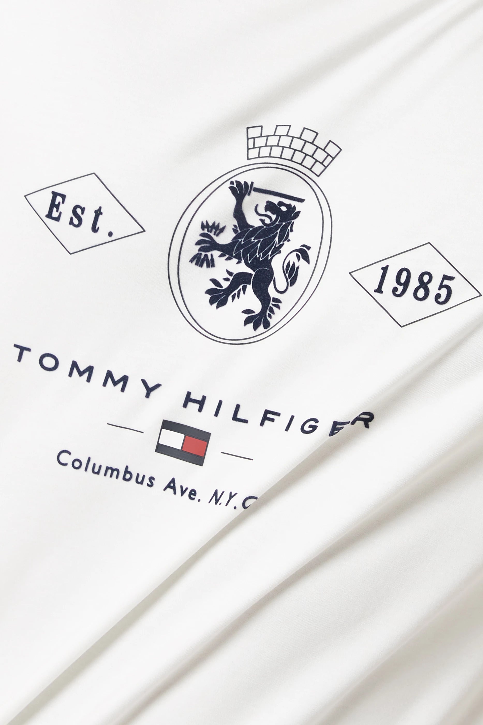 TOMMY HILFIGER DIAMOND CREST TSHIRT MW0MW40020
