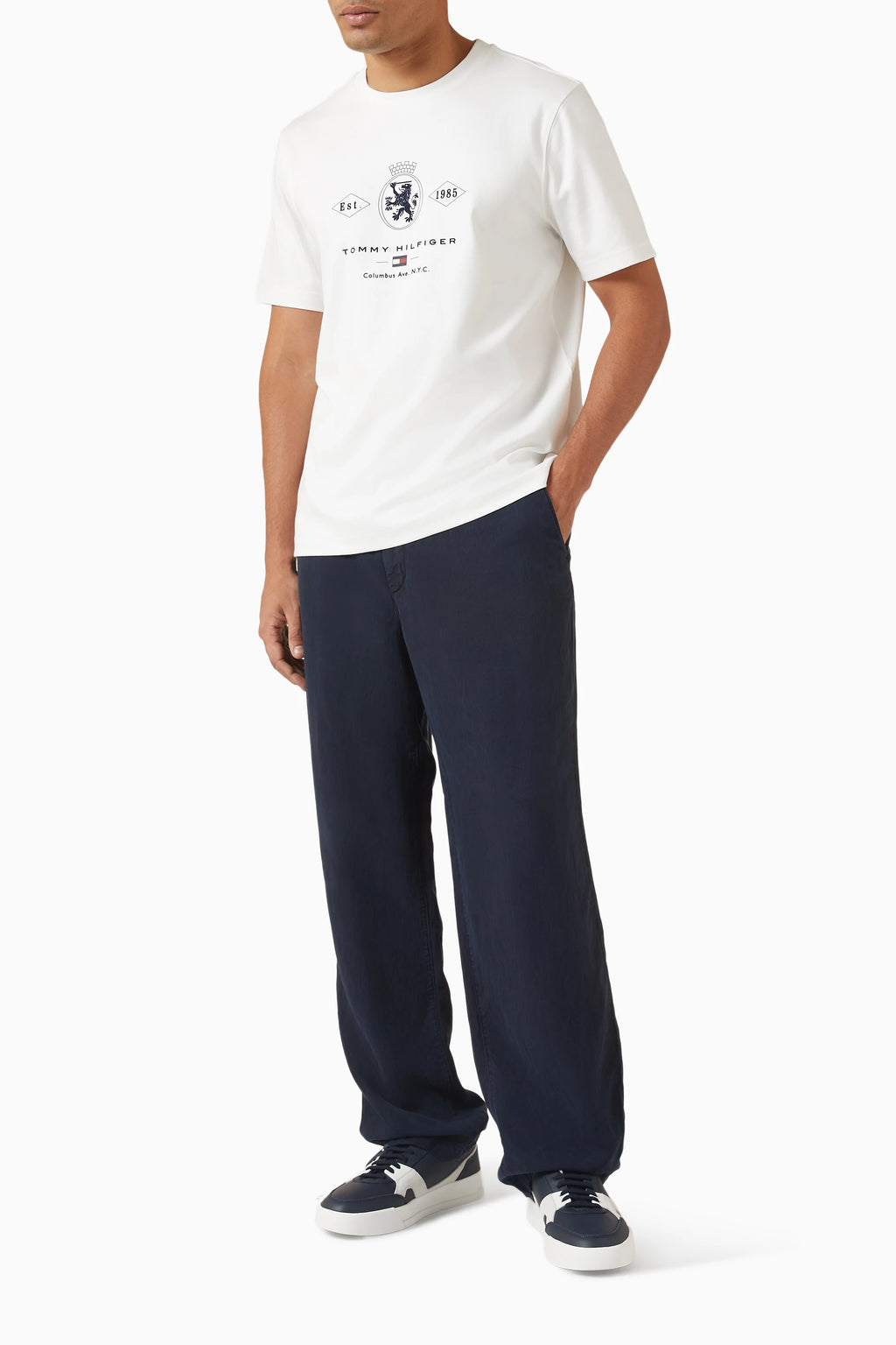 TOMMY HILFIGER DIAMOND CREST TSHIRT MW0MW40020