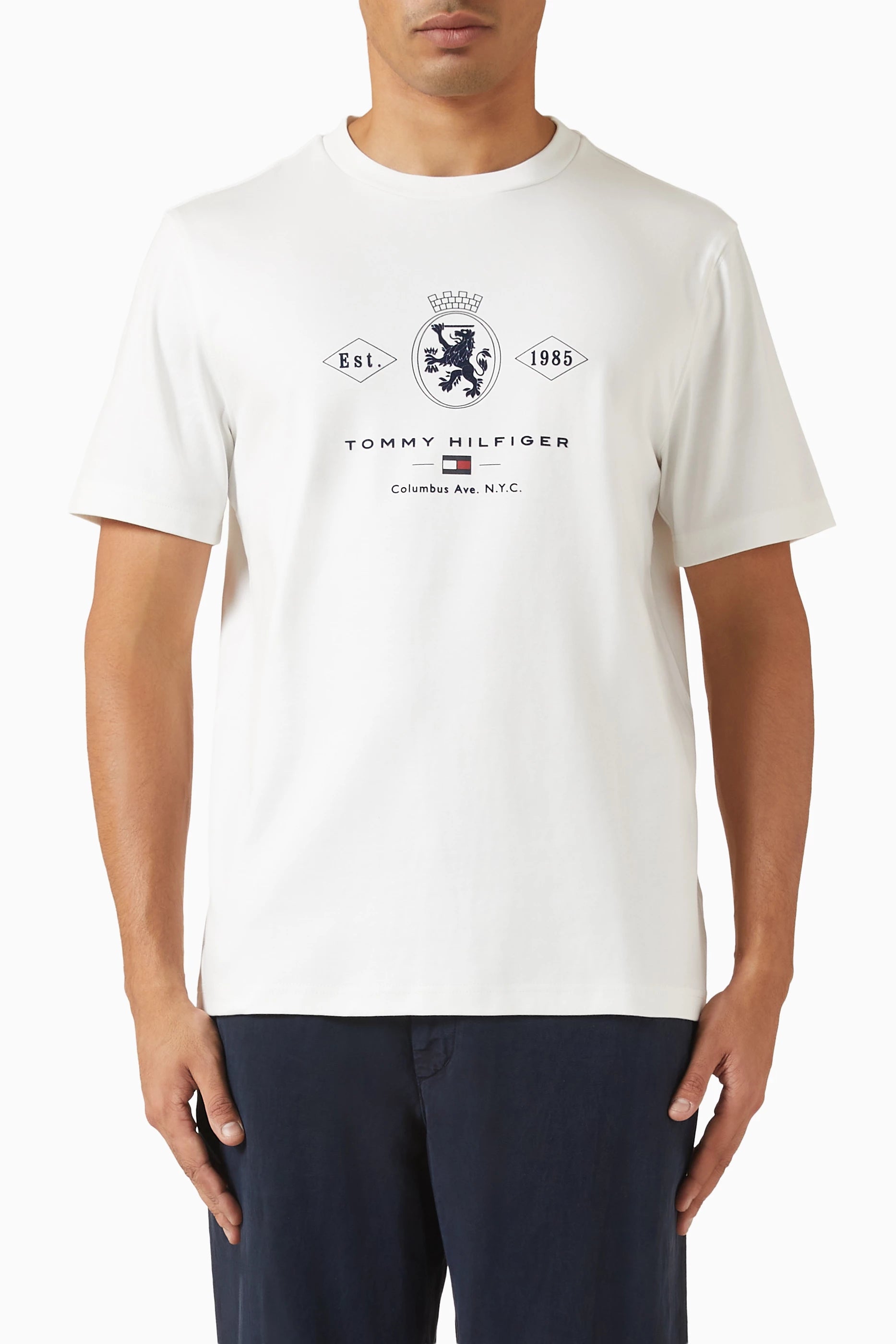 TOMMY HILFIGER DIAMOND CREST TSHIRT MW0MW40020