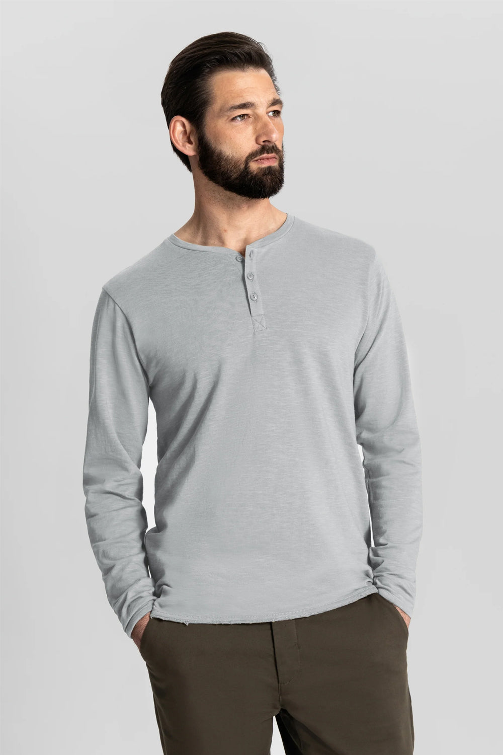 DSTREZZED NEWMAN L/S HENLEY 220034