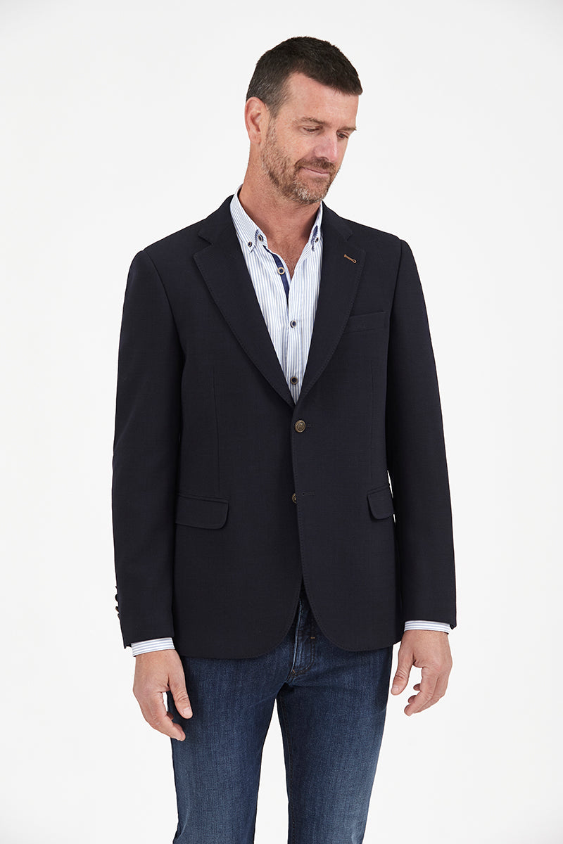 FLORENTINO STRETCH WOOL BLEND TEXTURED SPORTS JACKET 222933
