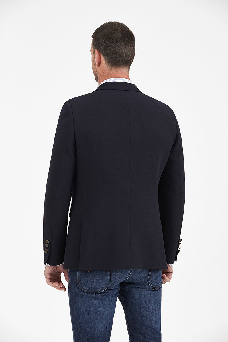 FLORENTINO STRETCH WOOL BLEND TEXTURED SPORTS JACKET 222933