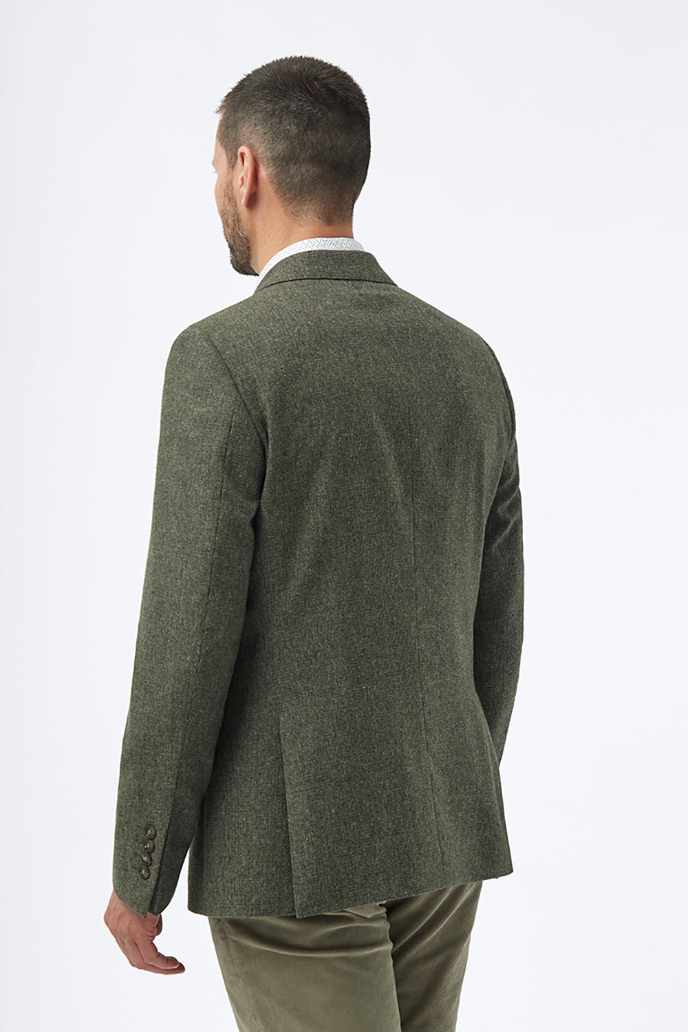 FLORENTINO WOOL BLEND TEXTURED BLAZER 320301