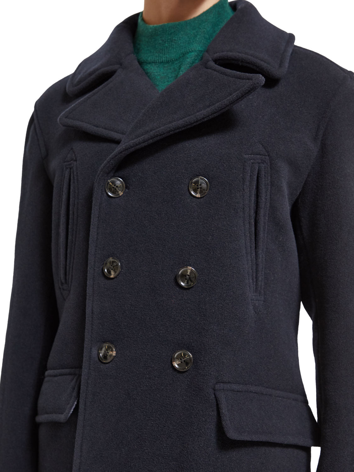 SCOTCH & SODA WOOL BLEND PEACOAT 174398