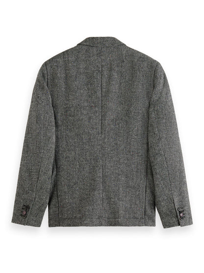 SCOTCH & SODA HERRINGBONE TWEED BLAZER 174452