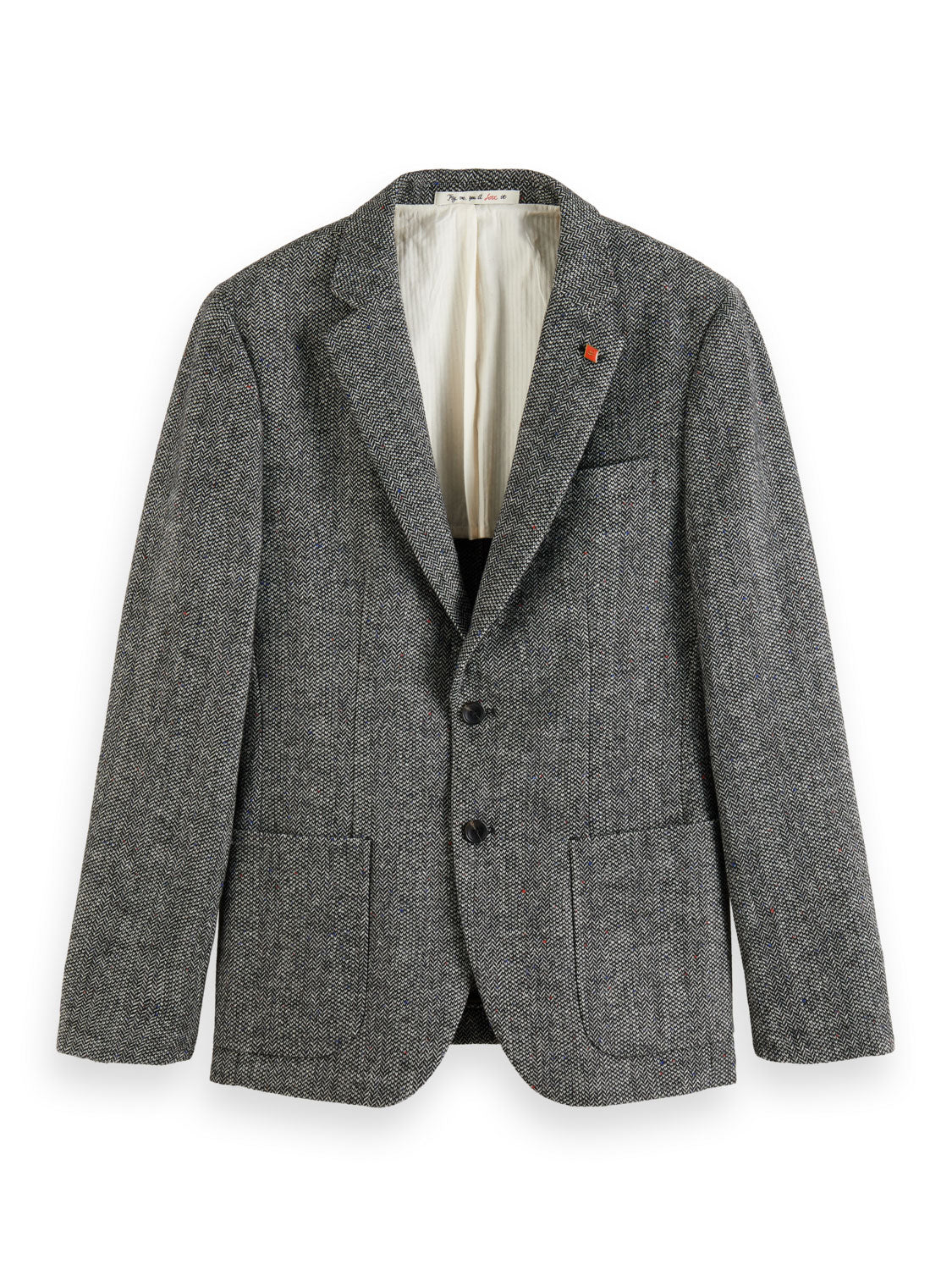 SCOTCH & SODA HERRINGBONE TWEED BLAZER 174452