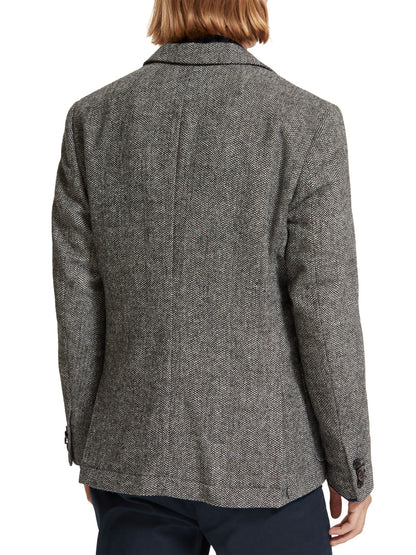 SCOTCH & SODA HERRINGBONE TWEED BLAZER 174452