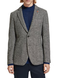 SCOTCH & SODA HERRINGBONE TWEED BLAZER 174452