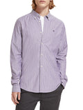 SCOTCH & SODA ESSENTIAL POPLIN STRIPE SHIRT 174521