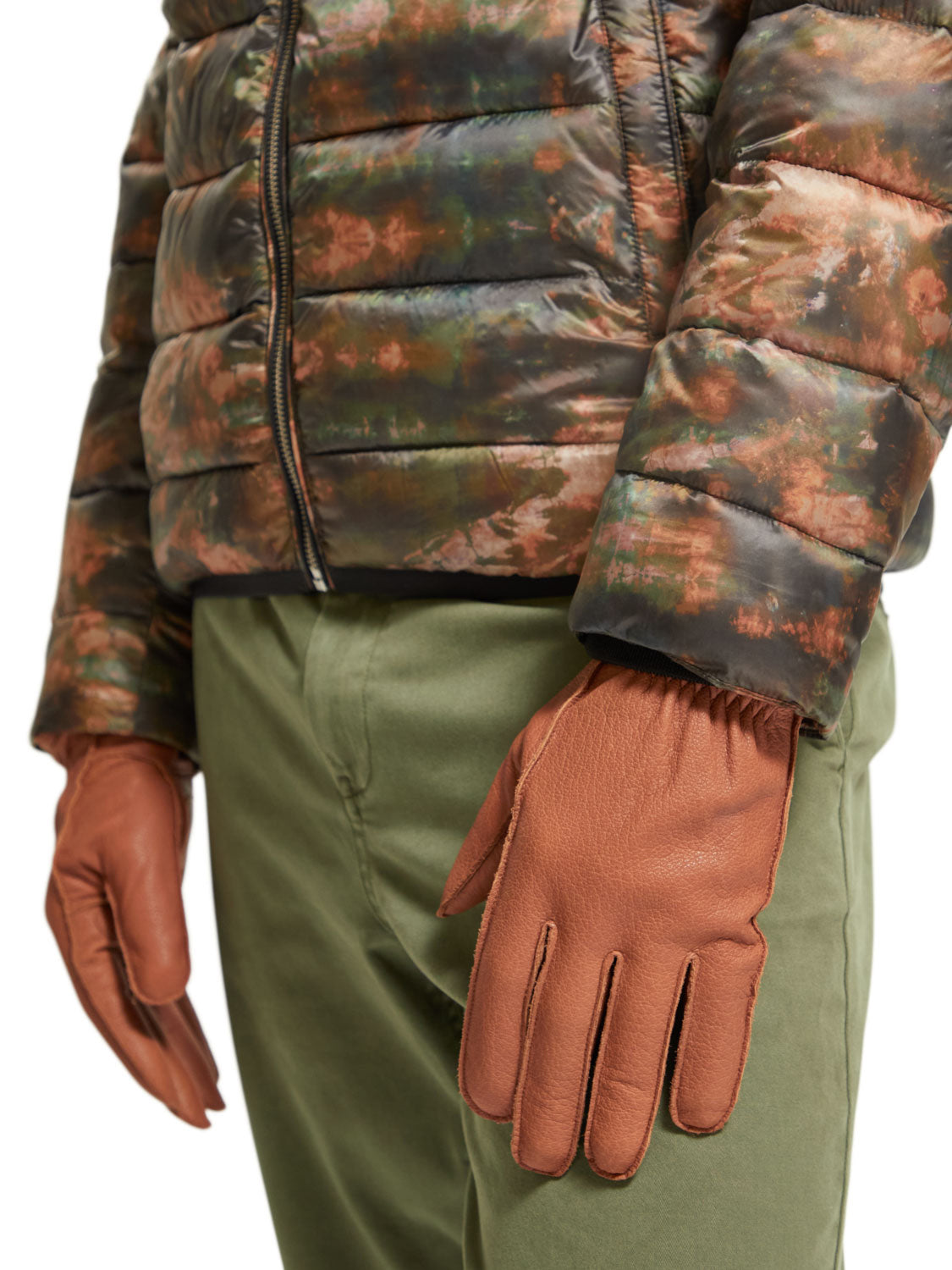 SCOTCH & SODA GRAIN LEATHER GLOVES 174642