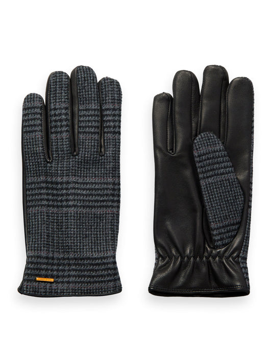 SCOTCH & SODA LEATHER AND WOOL GLOVES 174643