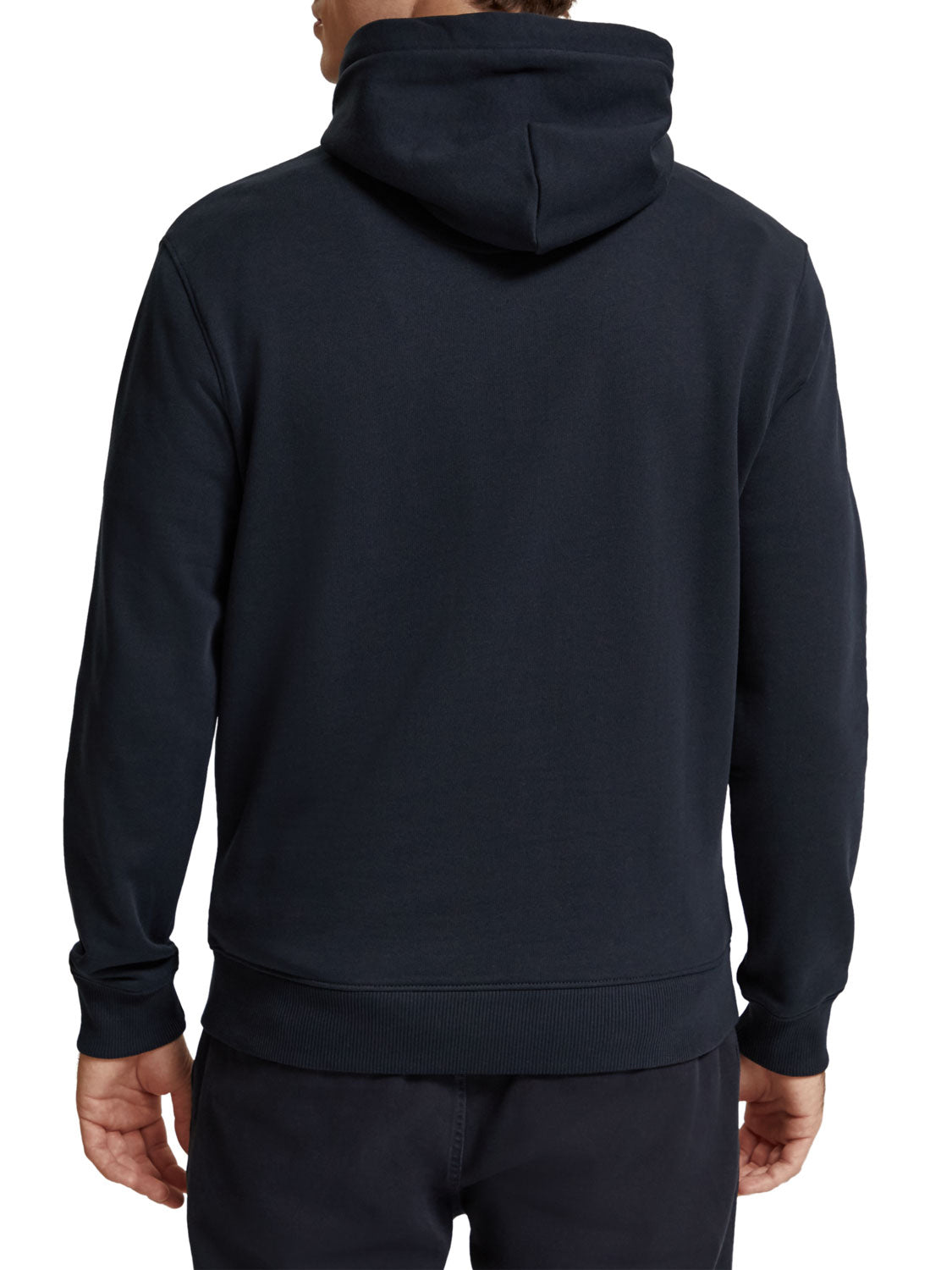 SCOTCH & SODA REGULAR FIT ESSENTIALS BADGE HOODIE 175351