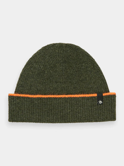 SCOTCH & SODA SOFT RIB KNIT BEANIE 174886