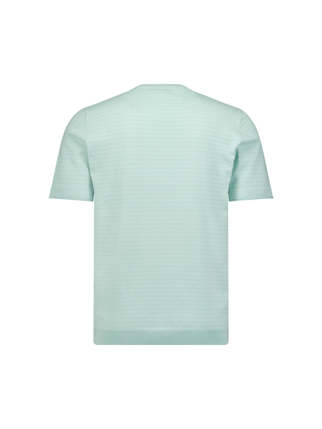 NO EXCESS S/S KNITTED CREW NECK PULLOVER 23210240