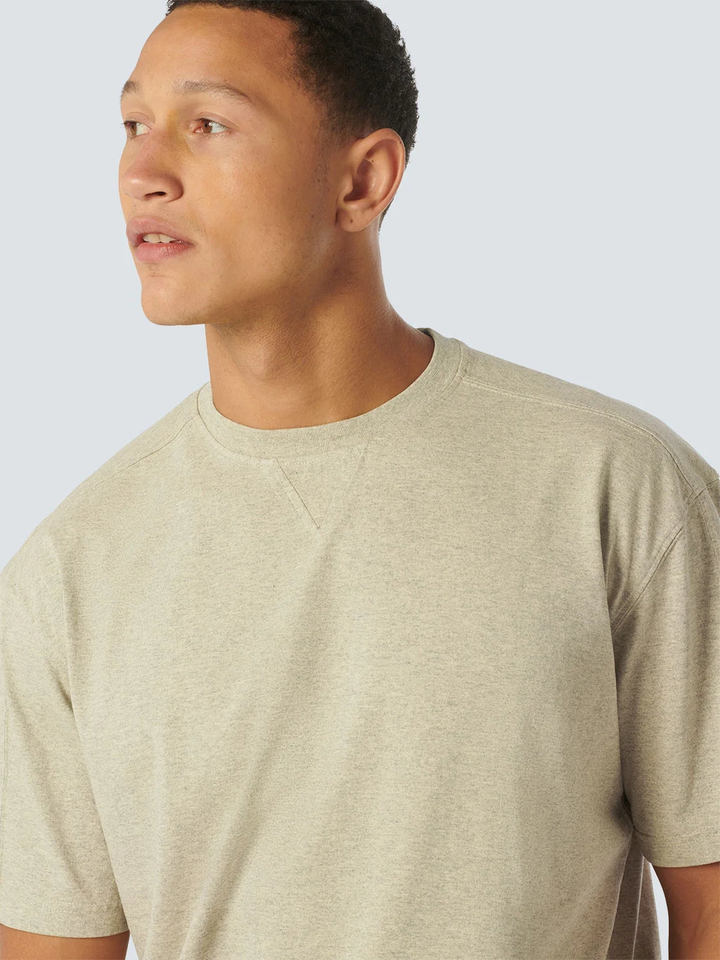 NO EXCESS RELAXED FIT MARLE CREWNECK T-SHIRT 23350228