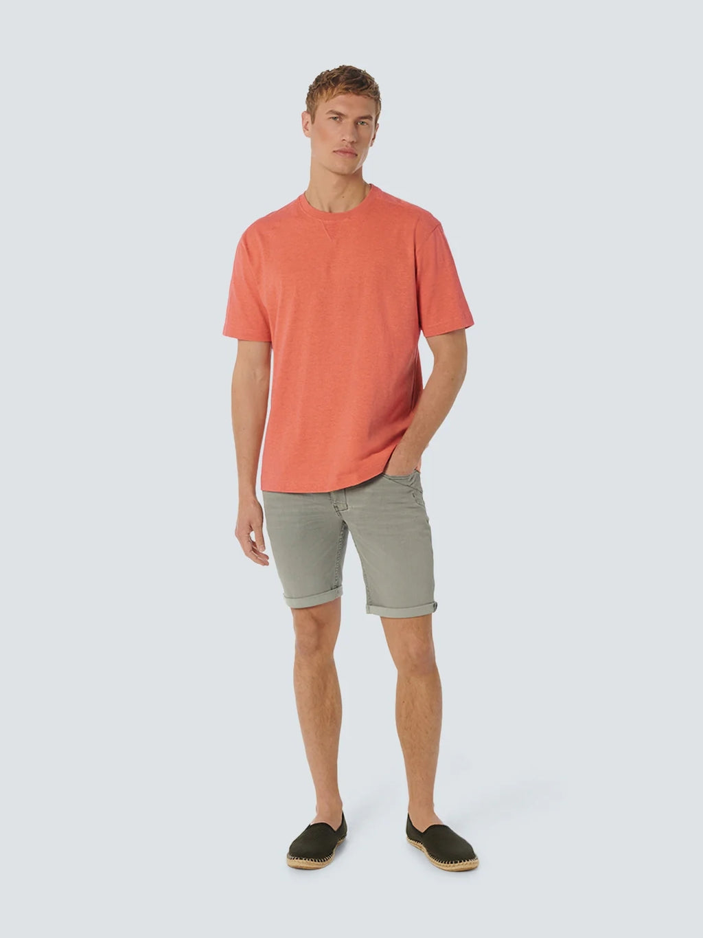 NO EXCESS RELAXED FIT MARLE CREWNECK T-SHIRT 23350228