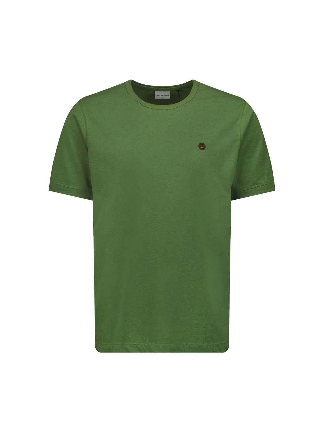 NO EXCESS LOGO COTTON JERSEY CREWNECK T-SHIRT 23350351