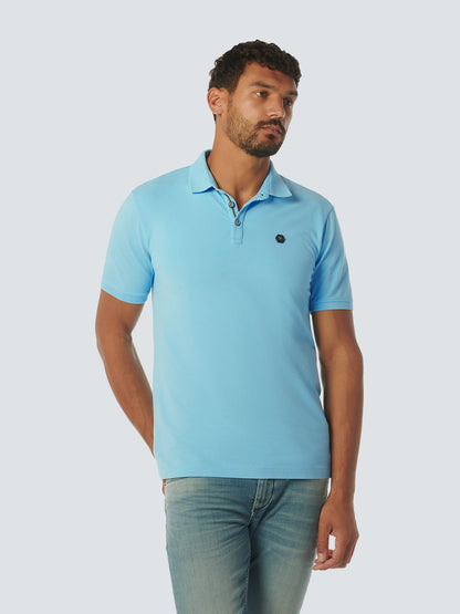 NO EXCESS STRETCH PIQUE COTTON SOLID POLO 23380101SN