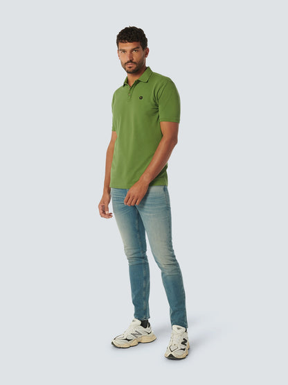 NO EXCESS STRETCH PIQUE COTTON SOLID POLO 23380101SN