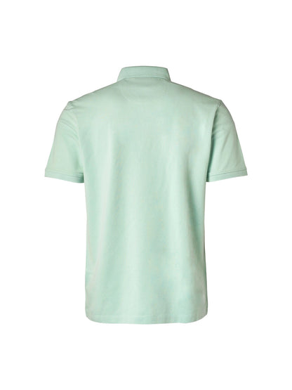 NO EXCESS STRETCH PIQUE COTTON SOLID POLO 23380101SN