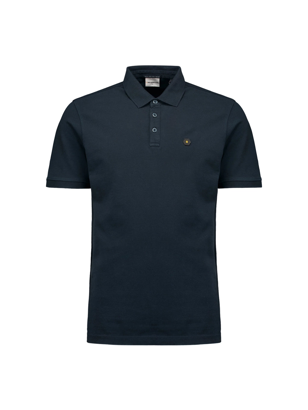 NO EXCESS STRETCH PIQUE COTTON SOLID POLO 23380101SN