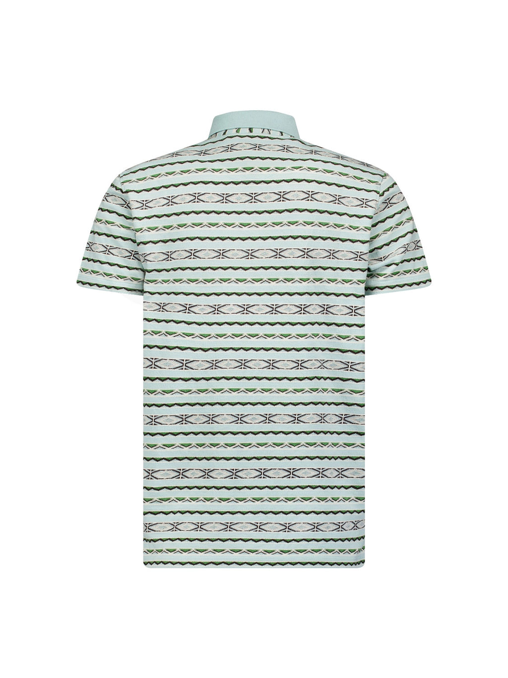 NO EXCESS KNITTED STRIPE POLO 23380351
