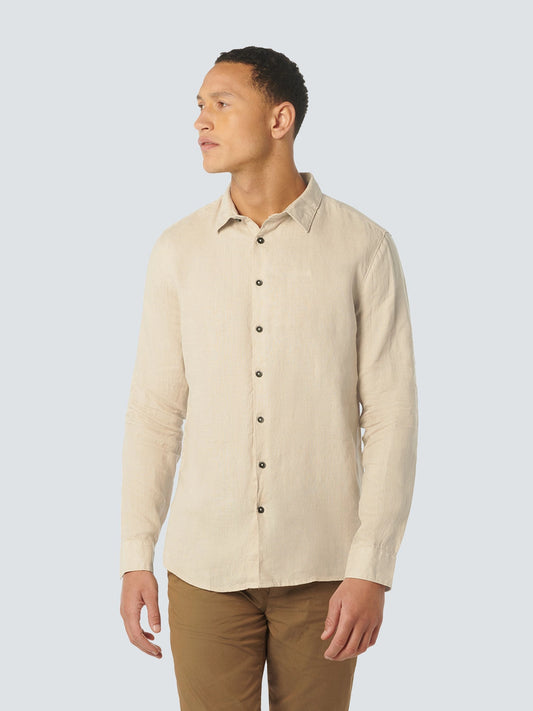 NO EXCESS PURE LINEN L/S SHIRT 23470213SN