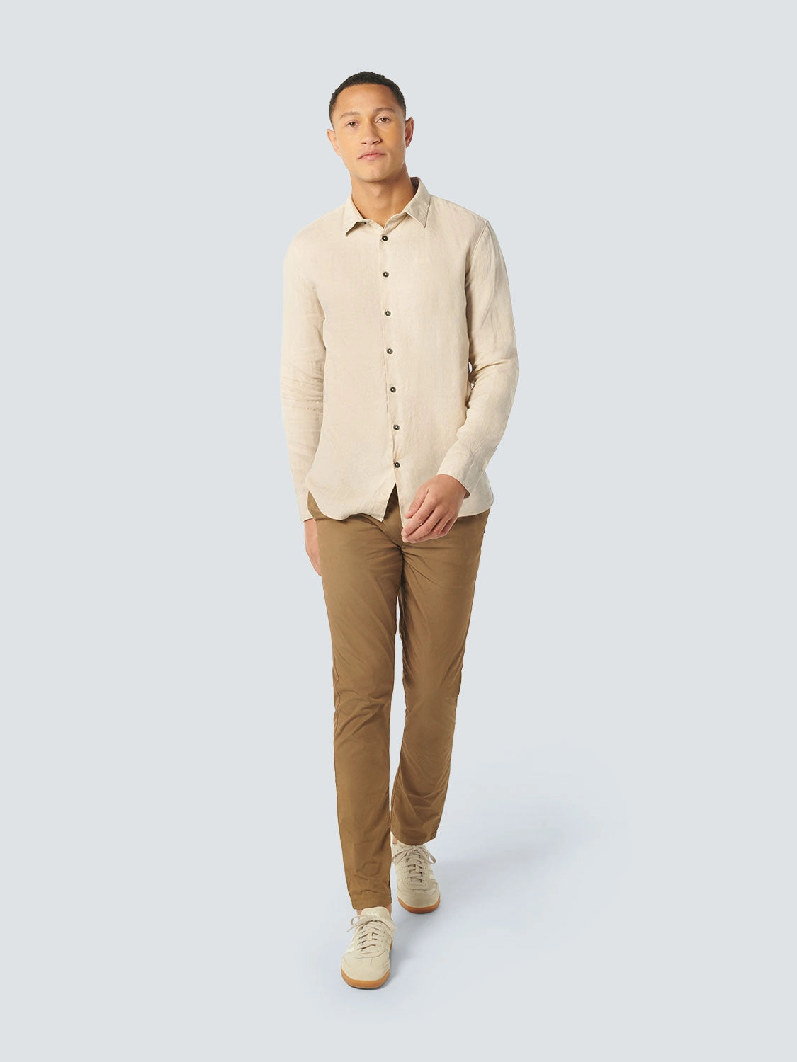 NO EXCESS PURE LINEN L/S SHIRT 23470213SN
