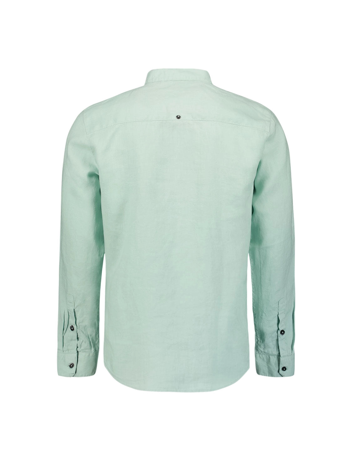 NO EXCESS PURE LINEN GRANDAD COLLAR L/S SHIRT 23470214SN