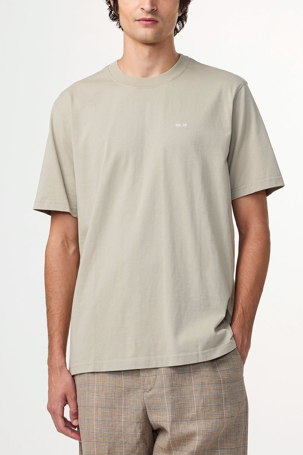NN07 ADAM PIMA COTTON EMBROIDERED TSHIRT 3209