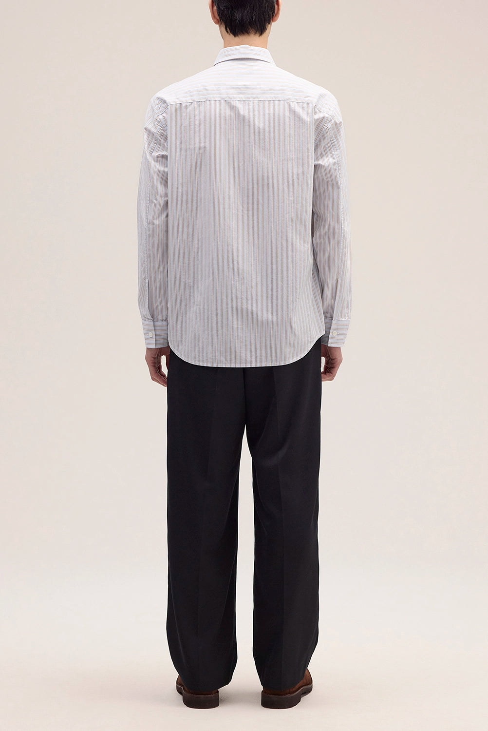 NN07 FREDDY 5973 COTTON STRIPE PKT L/S SHIRT
