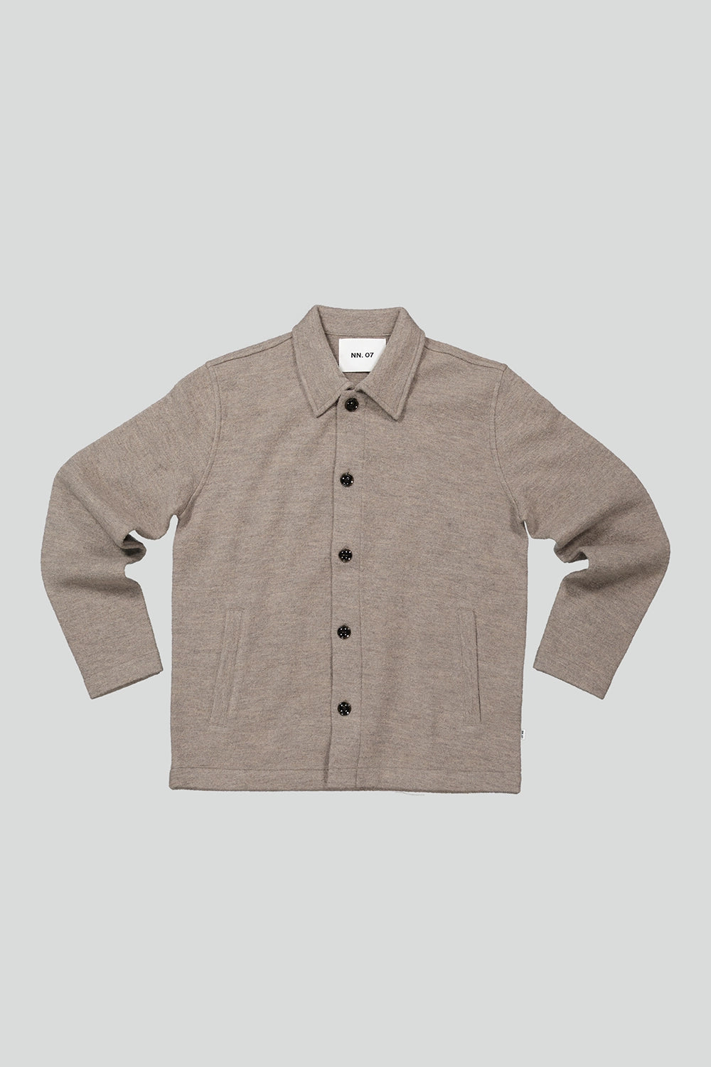 NN07 ZANDER SOFT BOILED 100% MERINO WOOL RELAXED FIT JACKET 6398
