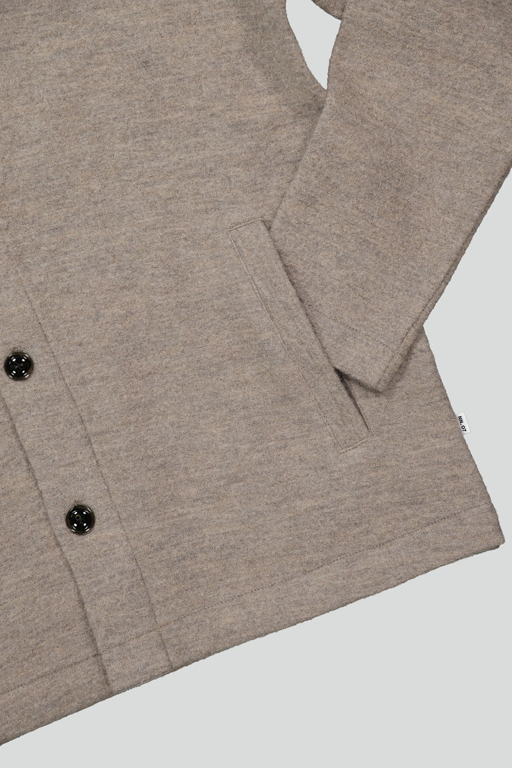 NN07 ZANDER SOFT BOILED 100% MERINO WOOL RELAXED FIT JACKET 6398