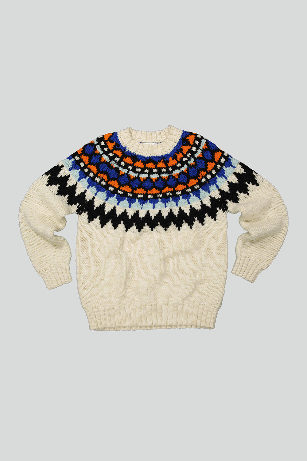 NNO7 FELIX NORDIC FAIRISLE CHUNKY KNIT 6613