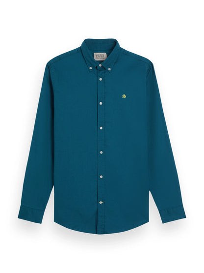 SCOTCH & SODA ESSENTIAL COTTON OXFORD L/S SHIRT 175695