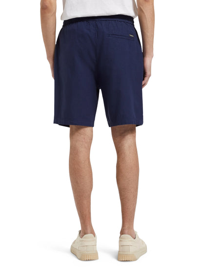 SCOTCH & SODA COTTON / LINEN BERMUDA SHORTS 175742