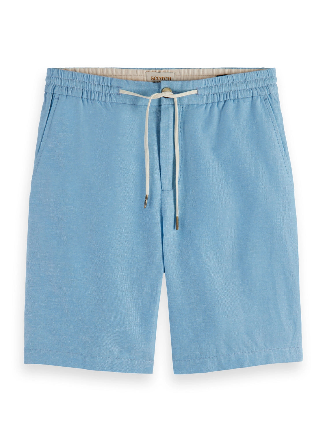 SCOTCH & SODA COTTON / LINEN BERMUDA SHORTS 175742