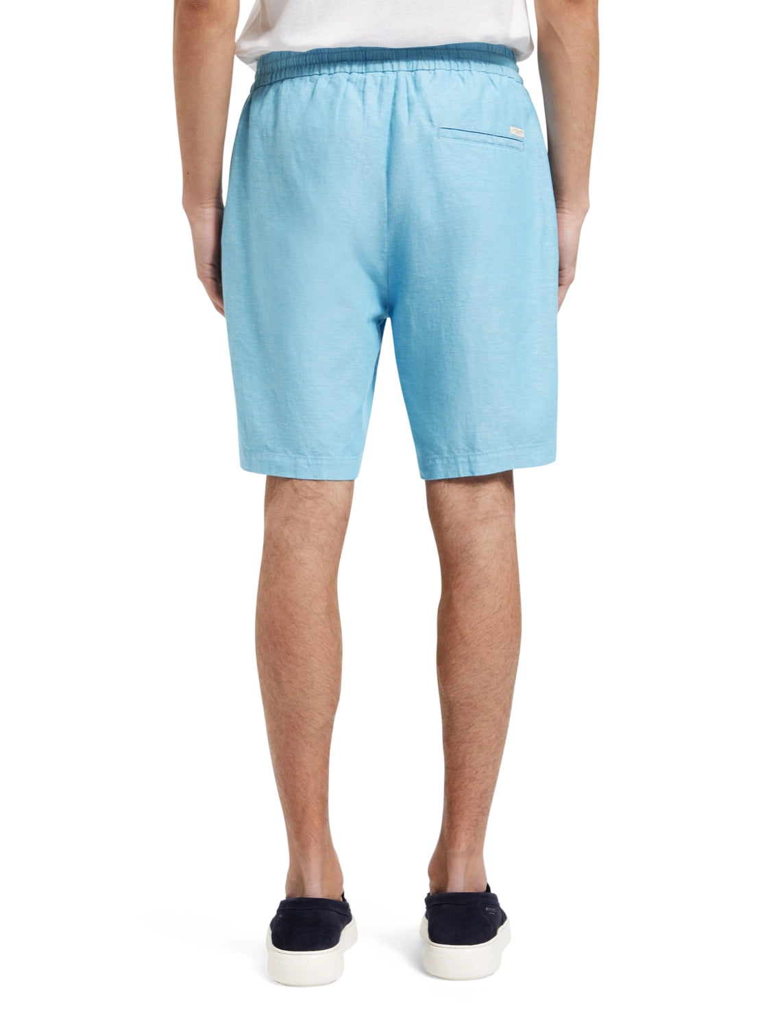 SCOTCH & SODA COTTON / LINEN BERMUDA SHORTS 175742