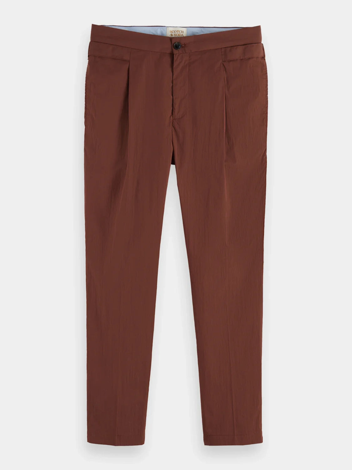 SCOTCH & SODA BLAKE PLEATED POPLIN CHINO 175429