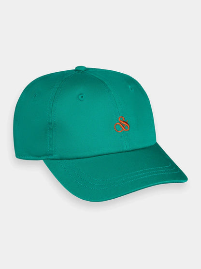 SCOTCH & SODA LOGO EMBROIDERY TWILL CAP 175602