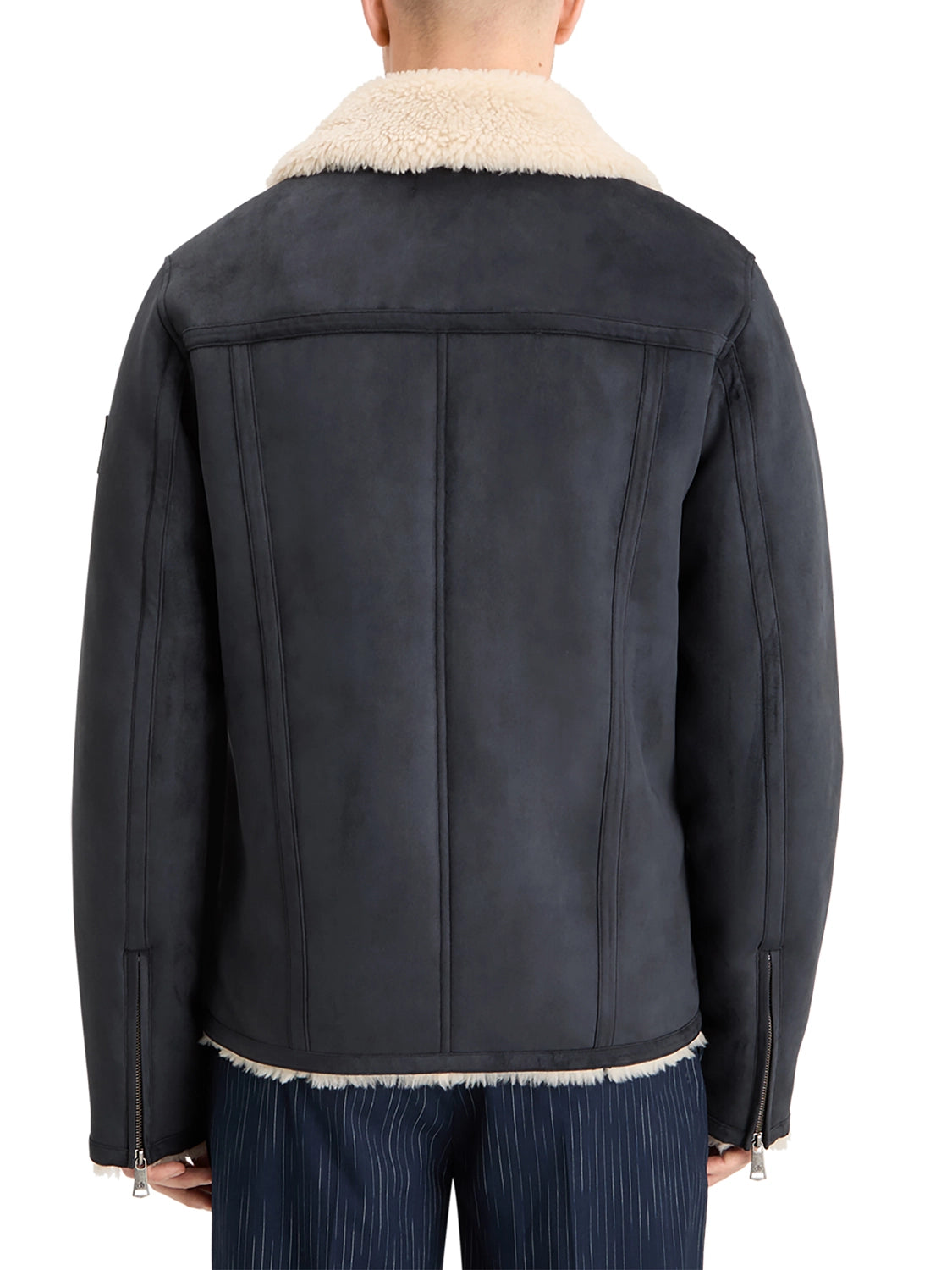 SCOTCH & SODA FAUX SHEERLING JACKET 178616
