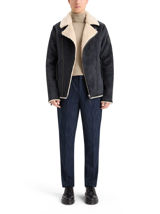 SCOTCH & SODA FAUX SHEERLING JACKET 178616