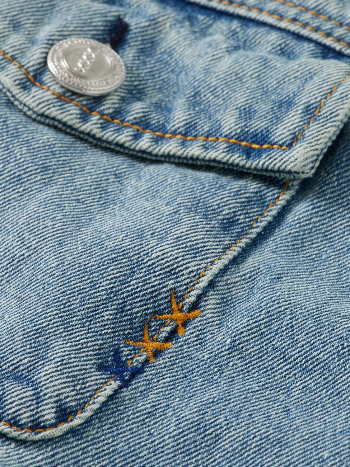 SCOTCH & SODA CORD COLLAR TEDDY LINED DENIM TRUCKER JACKET 178621