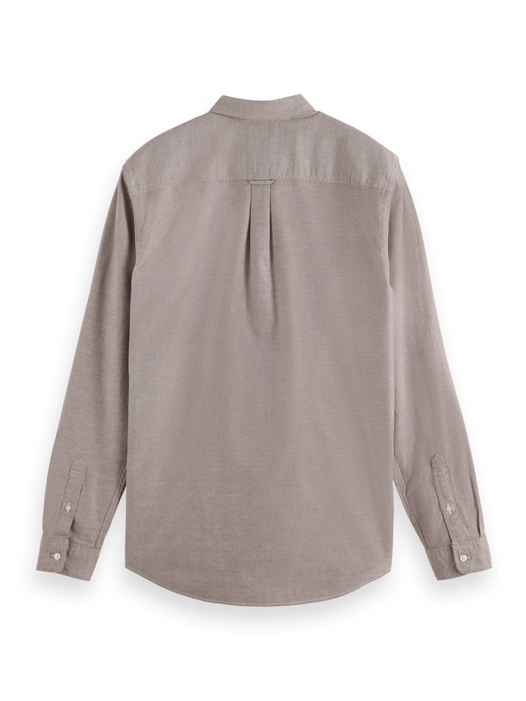 SCOTCH & SODA ESSENTIAL SOLID COTTON OXFORD L/S SHIRT 178705