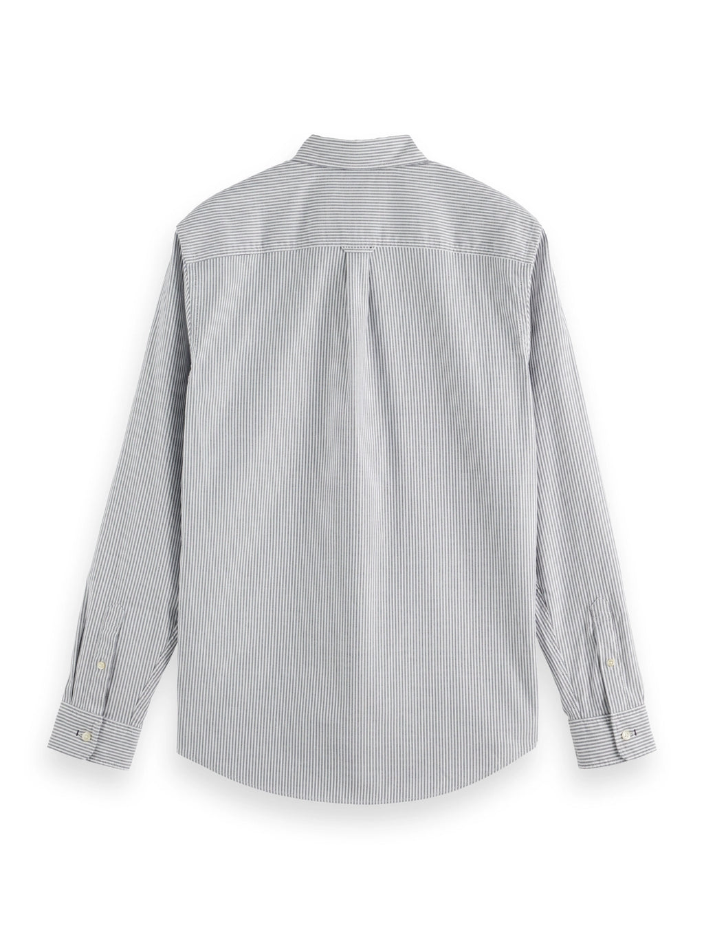 SCOTCH & SODA ESSENTIAL OXFORD COTTON STRIPE L/S SHIRT 178706